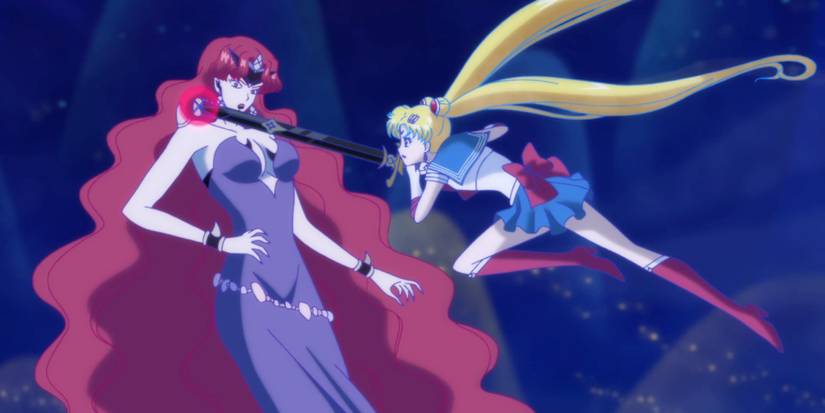 A fight in Sailor Moon