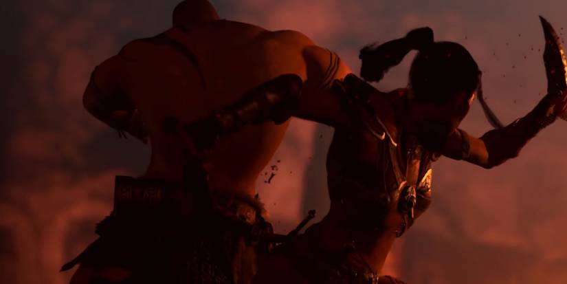 A Rogue attacking in close quarters