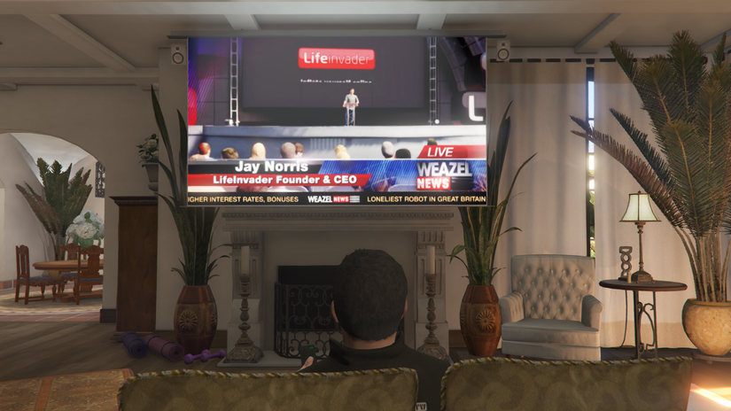 grand theft auto 5 tv