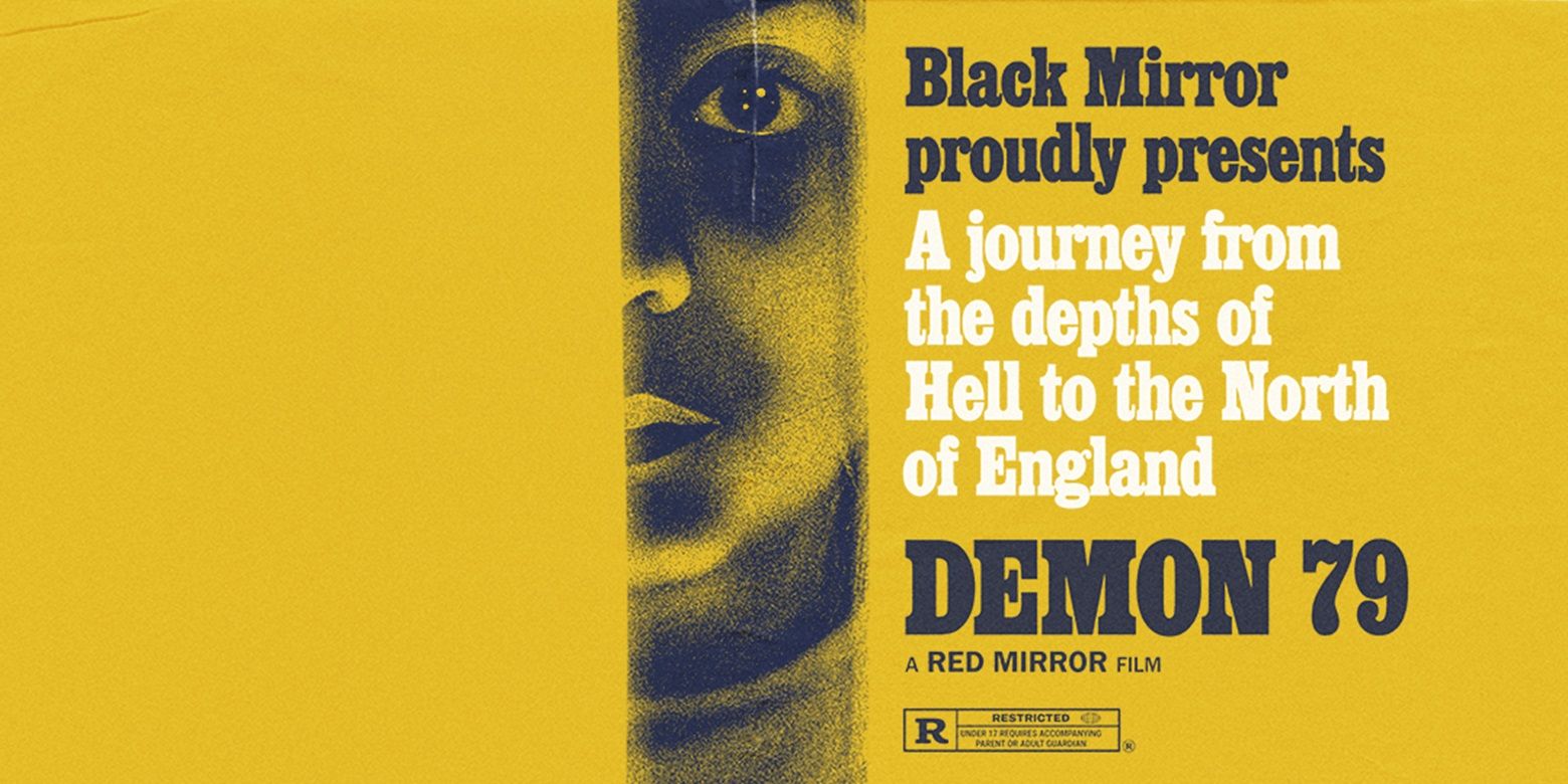 A poster for Black Mirror Demon 79
