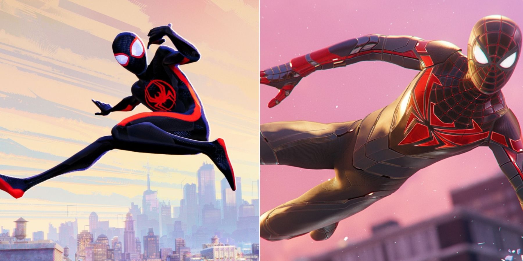 Across the Spider-Verse Miles x Insomniac Miles