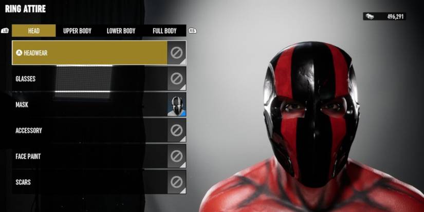 AEW Fight Forever -  custom wrestler menu