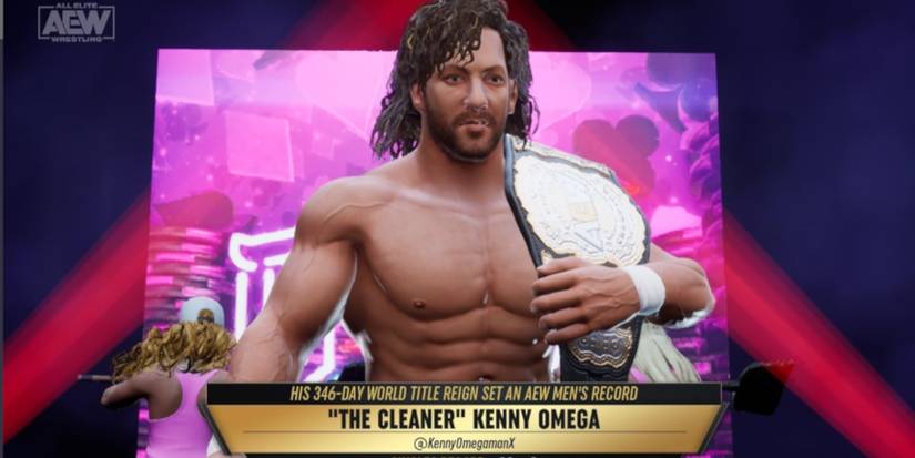 AEW Fight Forever - Kenny Omega title entrance