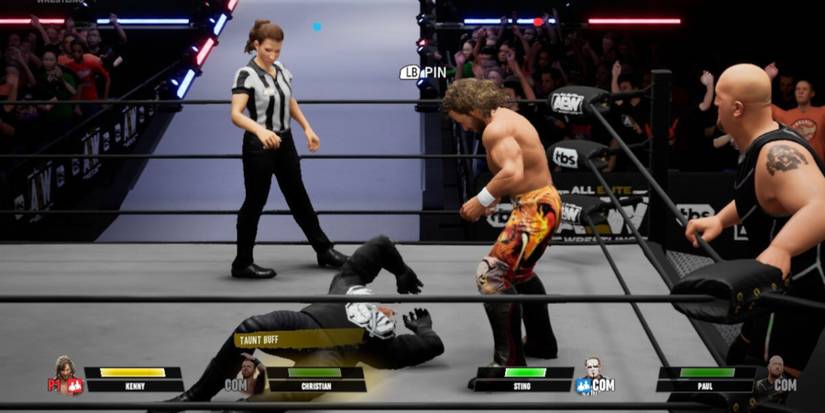 AEW Fight Forever -  Omega downs Sting