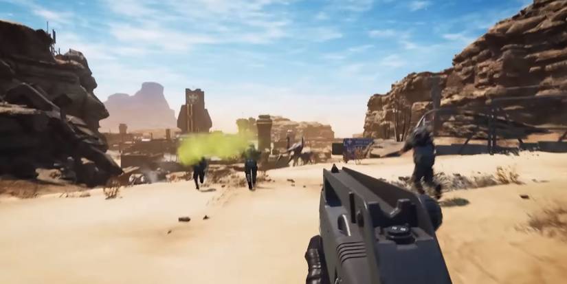 Aiming in Starship Troopers Extermination