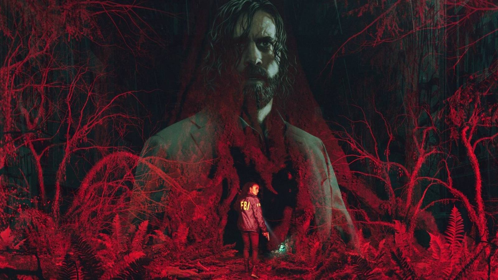 alan wake 2 cover art logoless