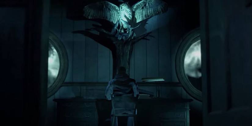 Alen Wake protagonist siting on chair