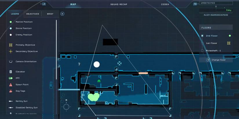 Aliens Dark Descent map door weld