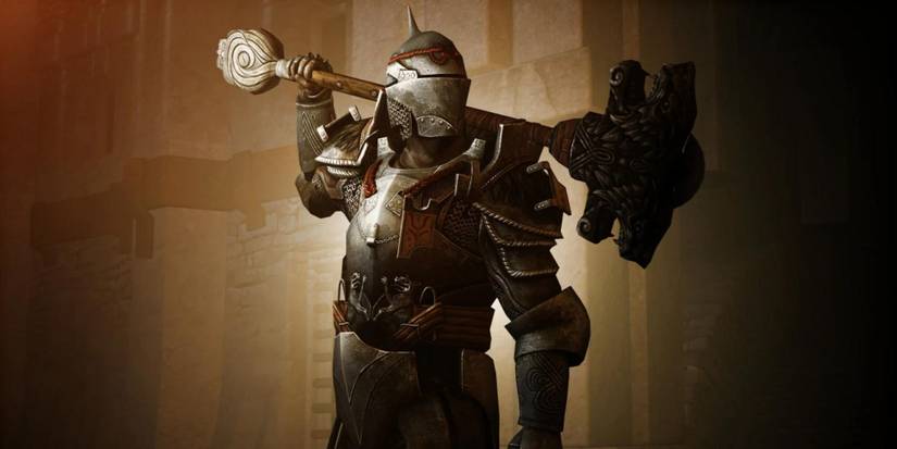 The warrior armor from the All-Class Item Pack 2 in Dragon Age 2