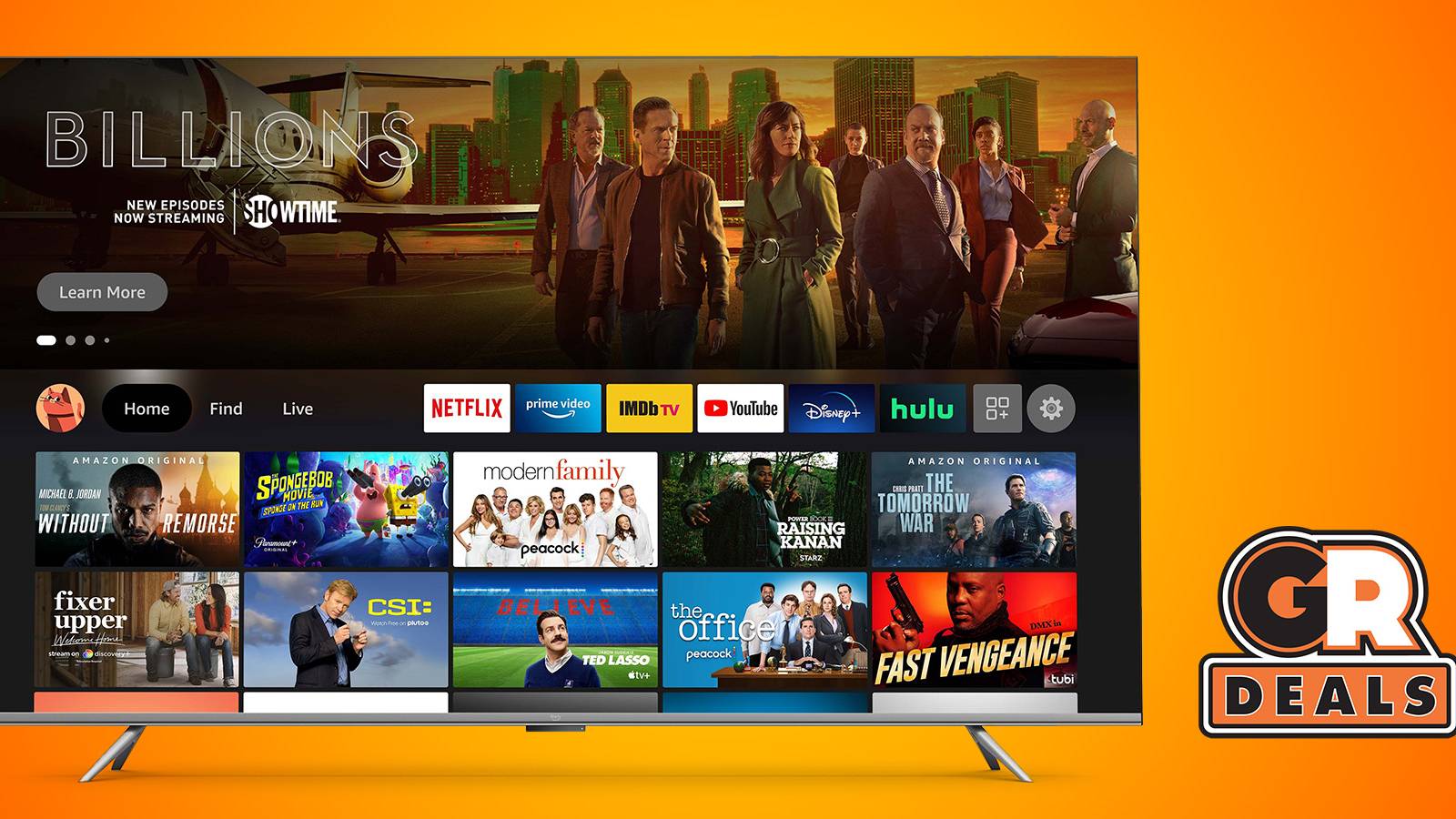 Get up to 75% off on Amazon Omni Series 4K TVs