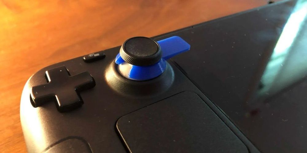 3D printed joystick protectors for steam deck