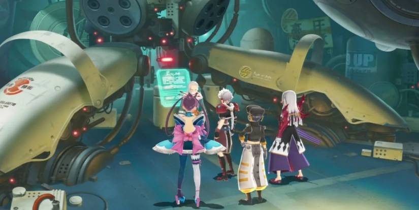 Ar Tonelico characters in conversation