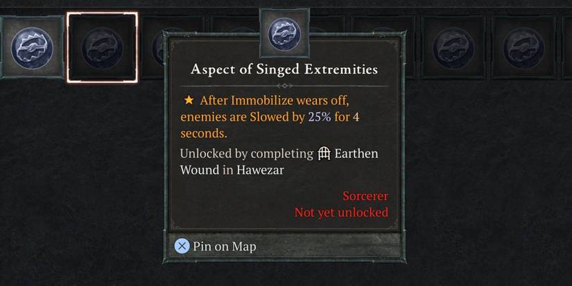 The Aspect of Singed Extremities in Diablo 4