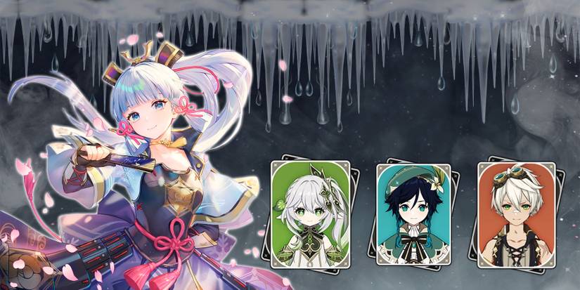 ayaka-nahida-venti-and bennett in genshin impact
