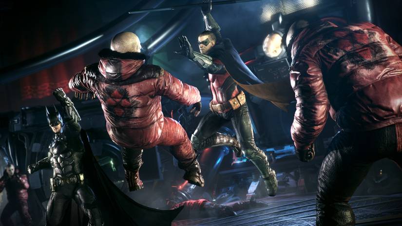 batman arkham knight group attack