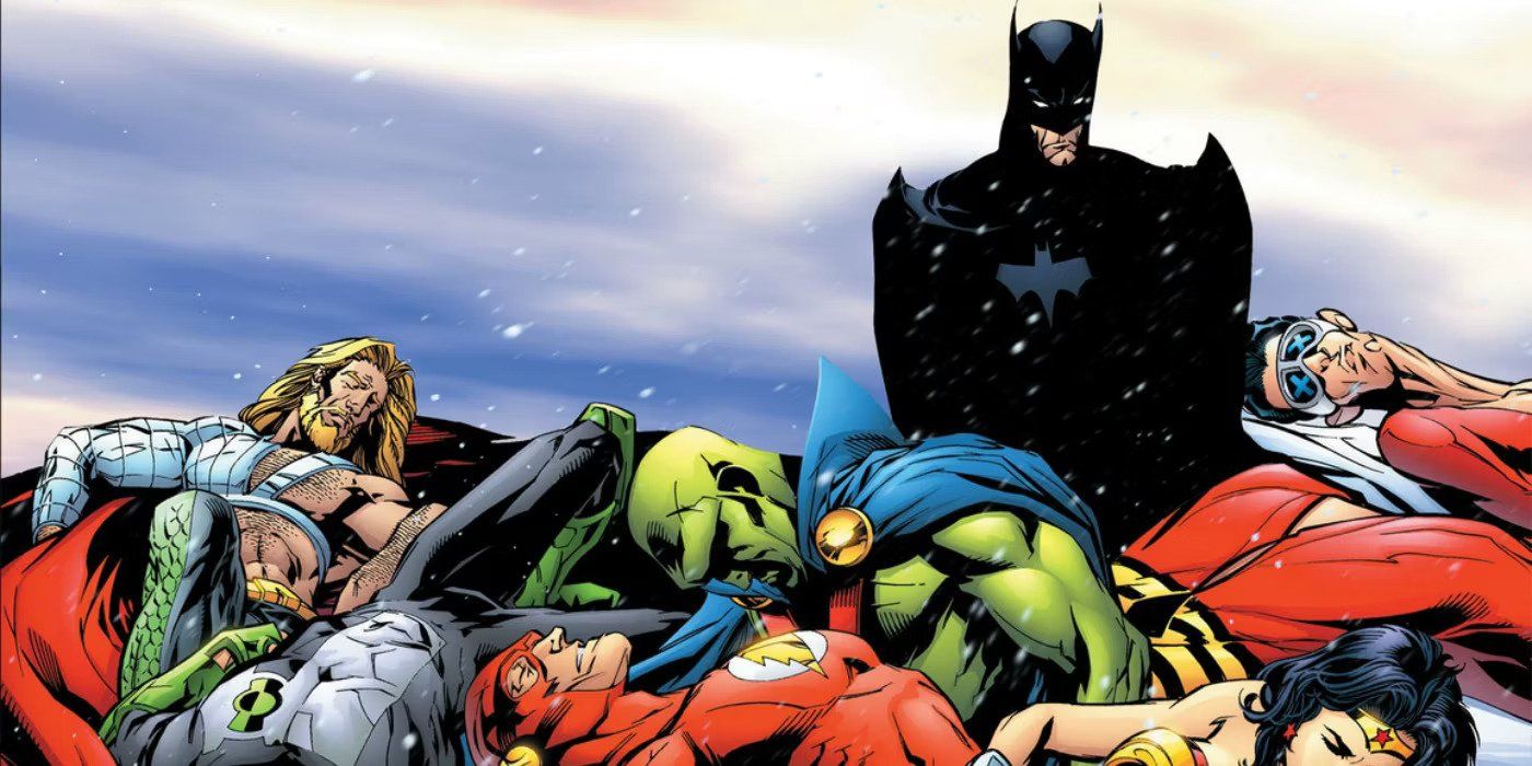 Batman and the members of the Justice League incapacitated due to the leaking of his contigency plans