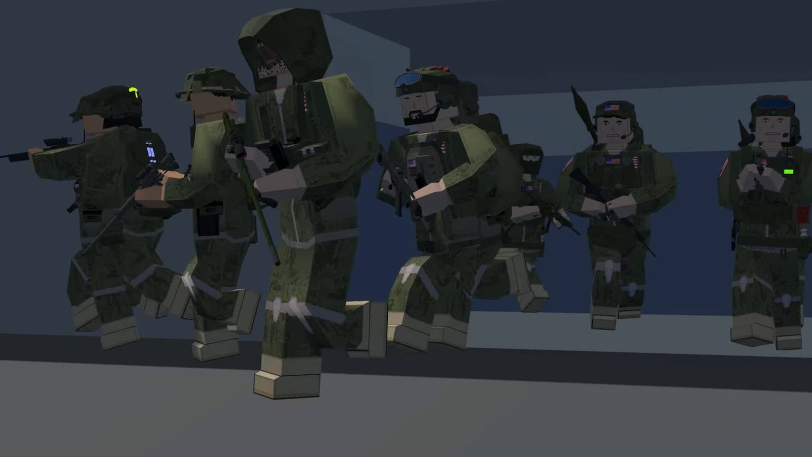 The team is ready for battle in BattleBit Remastered 