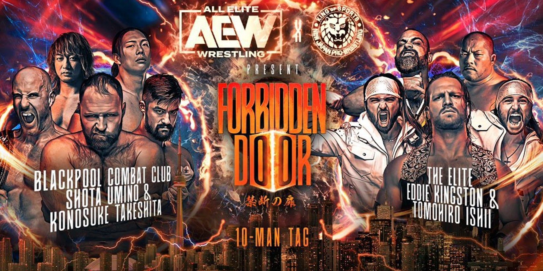 The Ultimate Collision: Unleashing the AEW x NJPW Forbidden Door in 2023