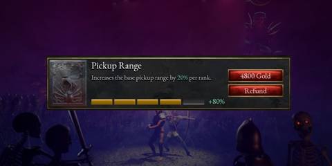 Blessing of Pickup Range