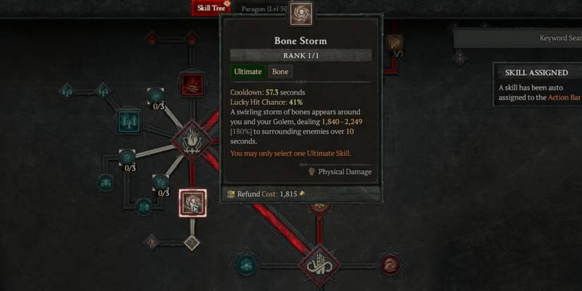 diablo 4 bone storm necromancer skill