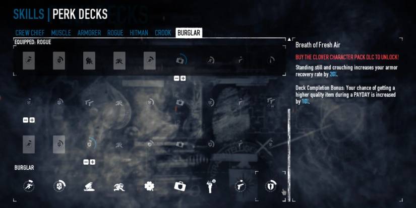 Burglar Perk Deck Payday 2