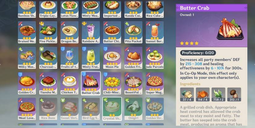 butter crab in genshin impact