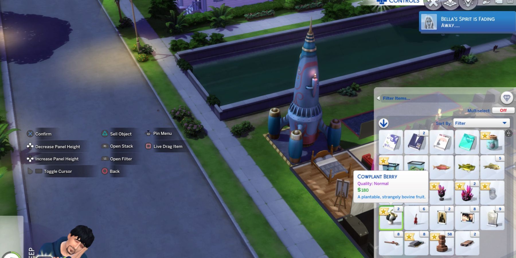 A Cowplant Berry in The Sims 4