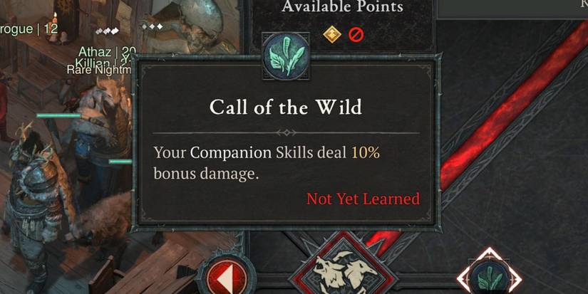 The Call of the Wild passive perk in Diablo 4