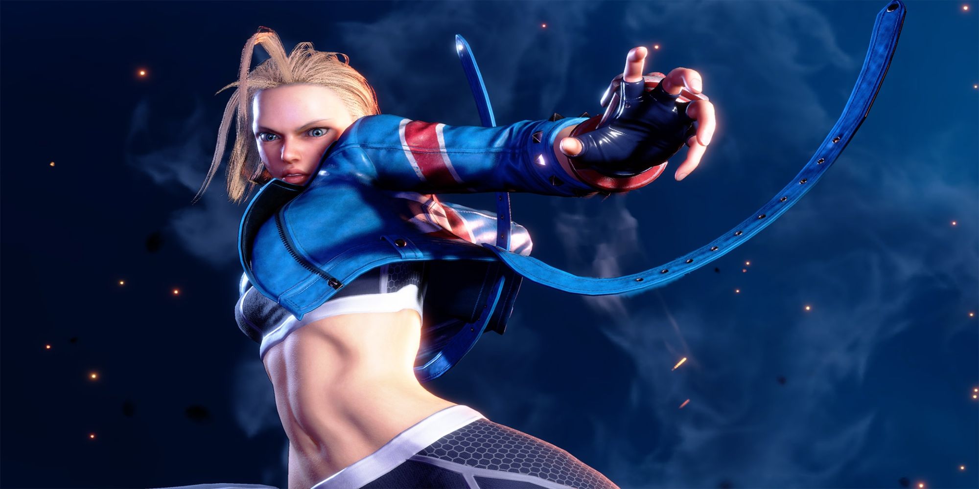 Cammy startles her enemies with her moves