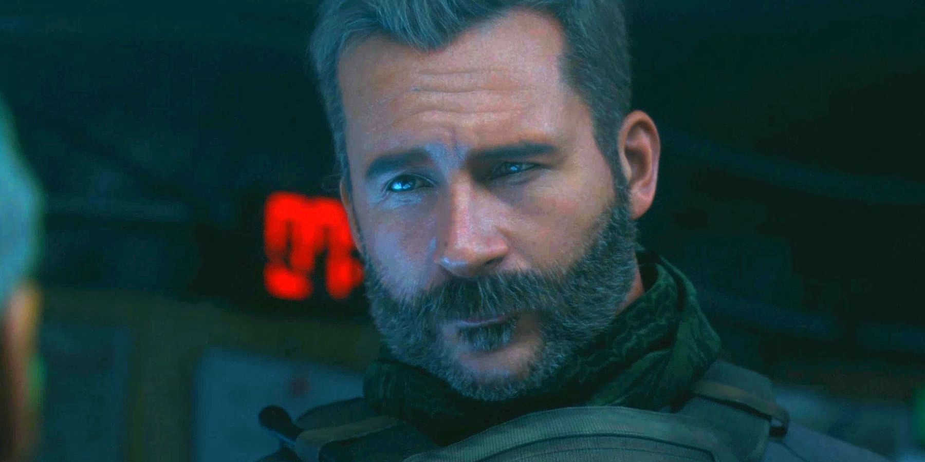 Screenshot of Captain Price from Call of Duty: Modern Warfare