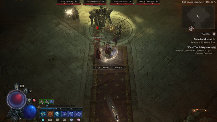 Cathedral of Light Capstone Dungeon High Council