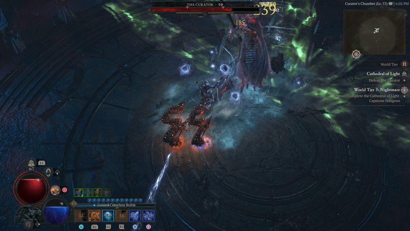 Cathedral of Light Capstone Dungeon The Curator