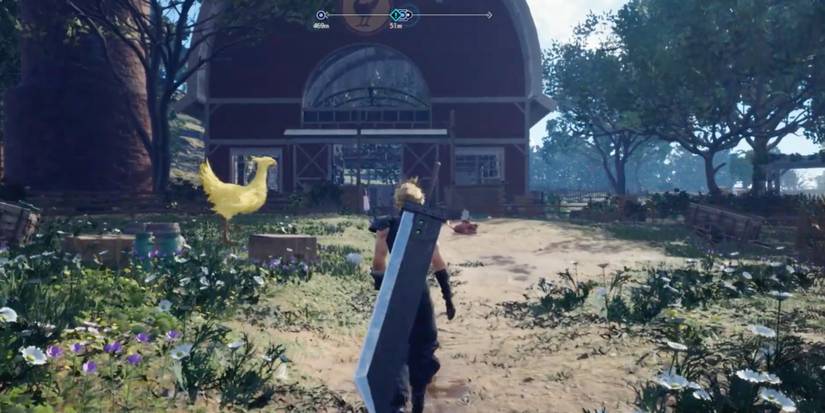 Chocobo Farm in Final Fantasy 7 Rebirth