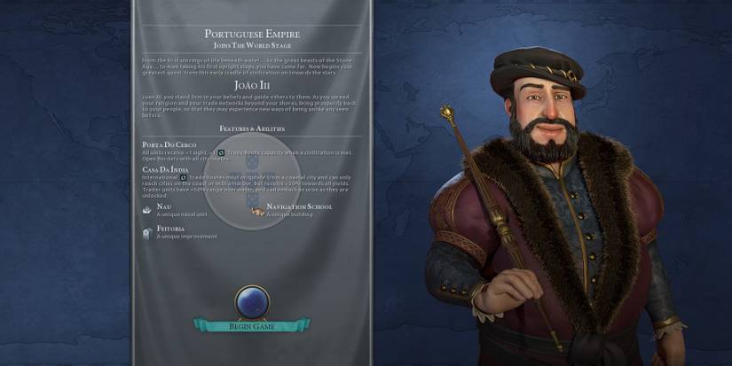 Civ 6 Joao III Loading Screen