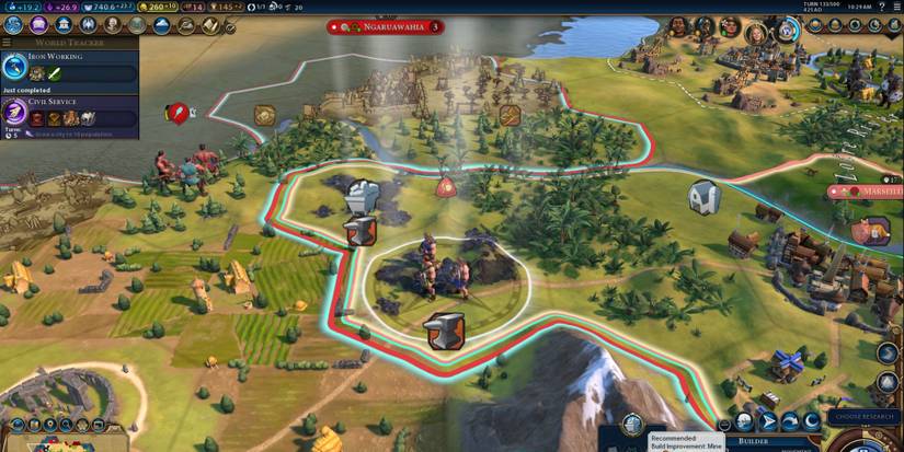 Civilization 6 Mining Iron