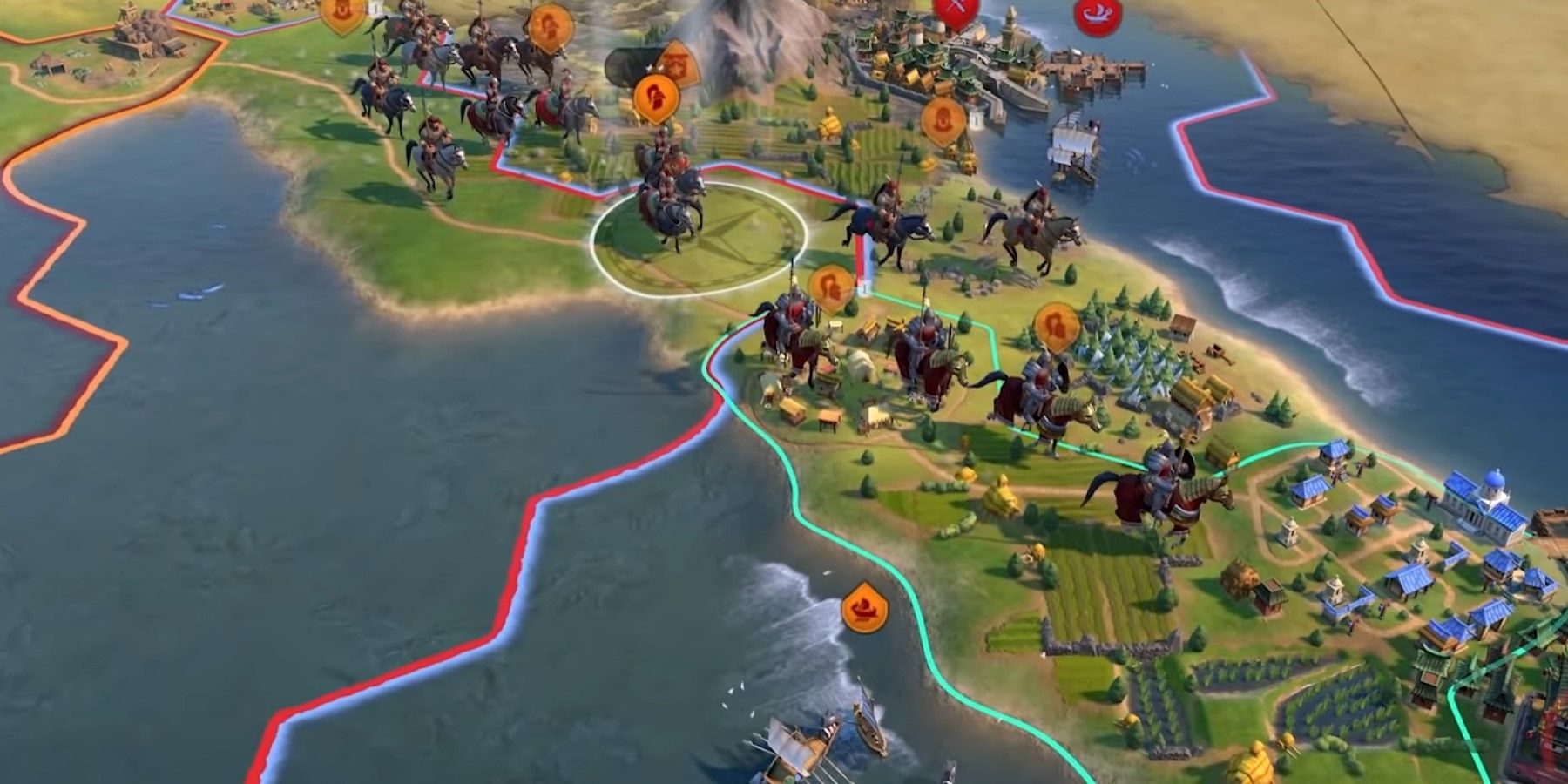 Civ 6 Mongolian Kublai Khan Keshig Army