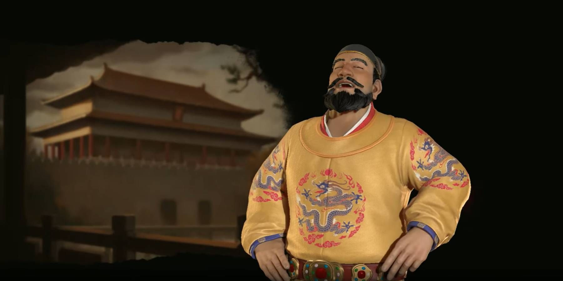 Yongle laughing in Civilization 6