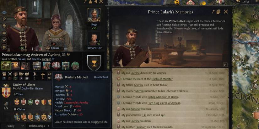 CK3 Worst Traits Brutally Mauled