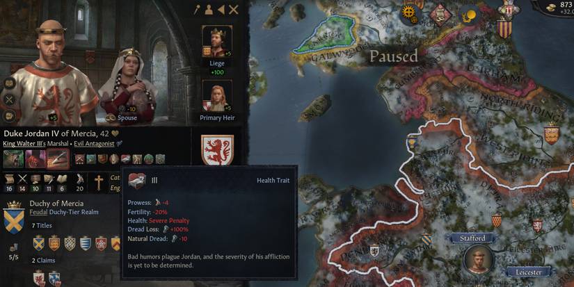 CK3 Worst Traits Ill