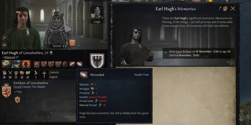 CK3 Worst Traits Wounded