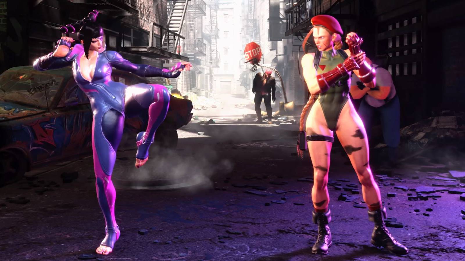 image showing two classic outfits in street fighter 6.