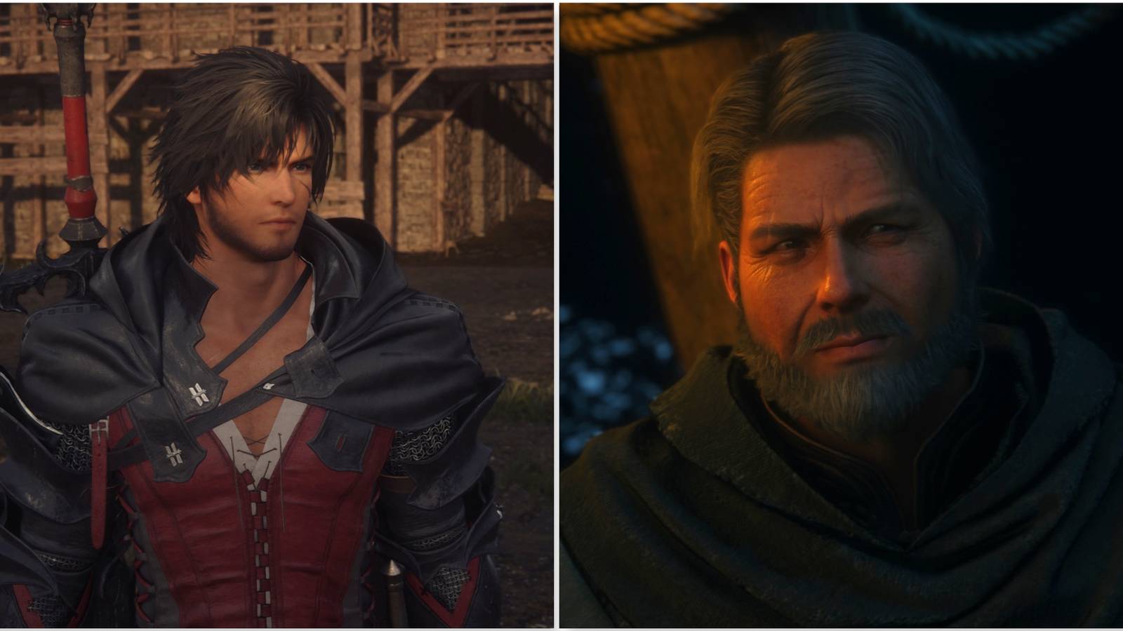 Clive and Byron in Final Fantasy 16