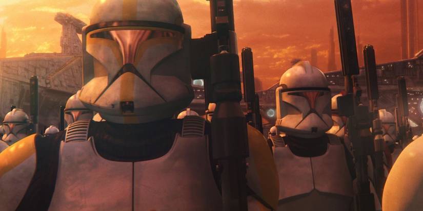 Clone Troopers On Coruscant