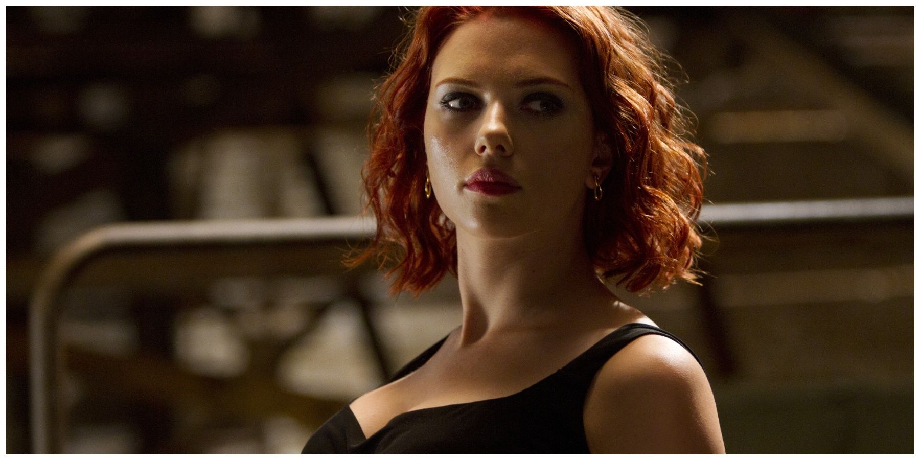 Scarlett Johansson as Natasha Romanoff.