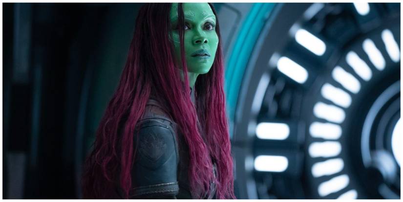 Zoe Saldana as Gamora