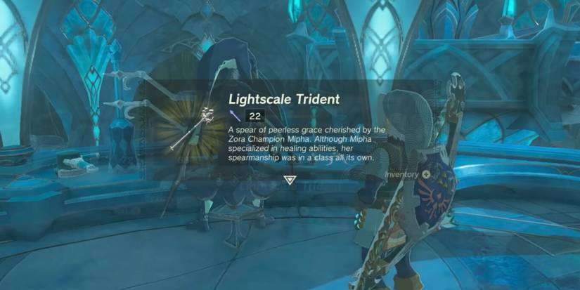 Dento will craft the Lightscale Trident for players