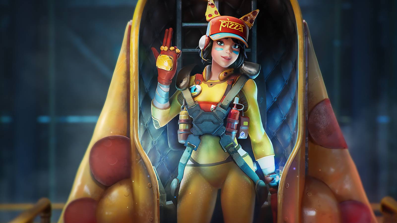 Maggie Hero Pizza Delivery Girl