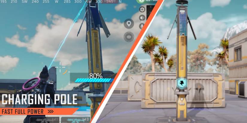 The best way to recover energy is through charging poles.