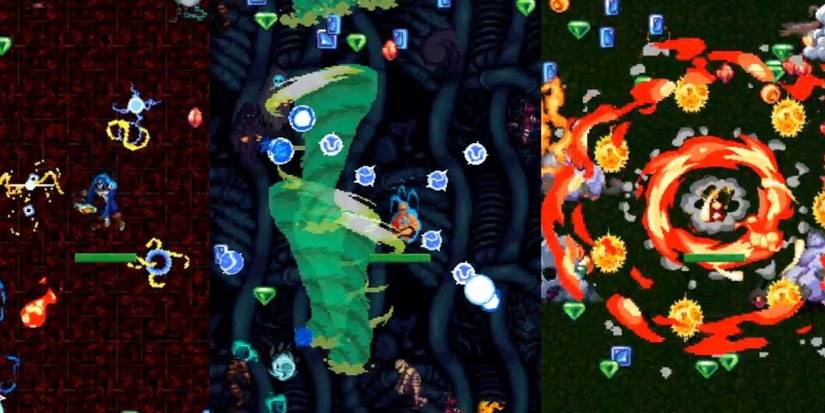 Choose from a cast of powerful indivisuals to mow down monsters