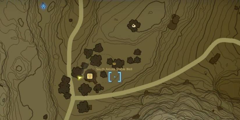 map of the south akkala stable and well regions